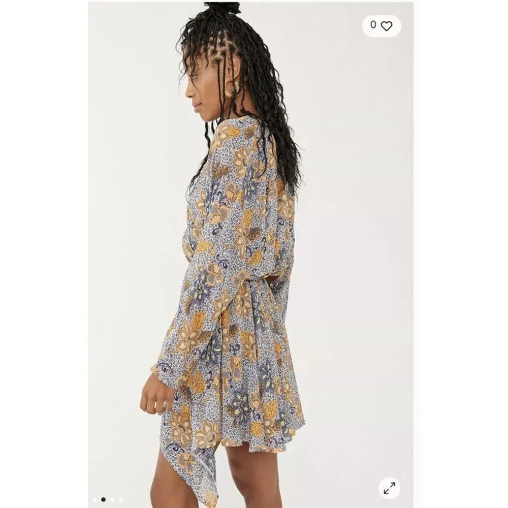 Free People Mini Dress Teegan Floral